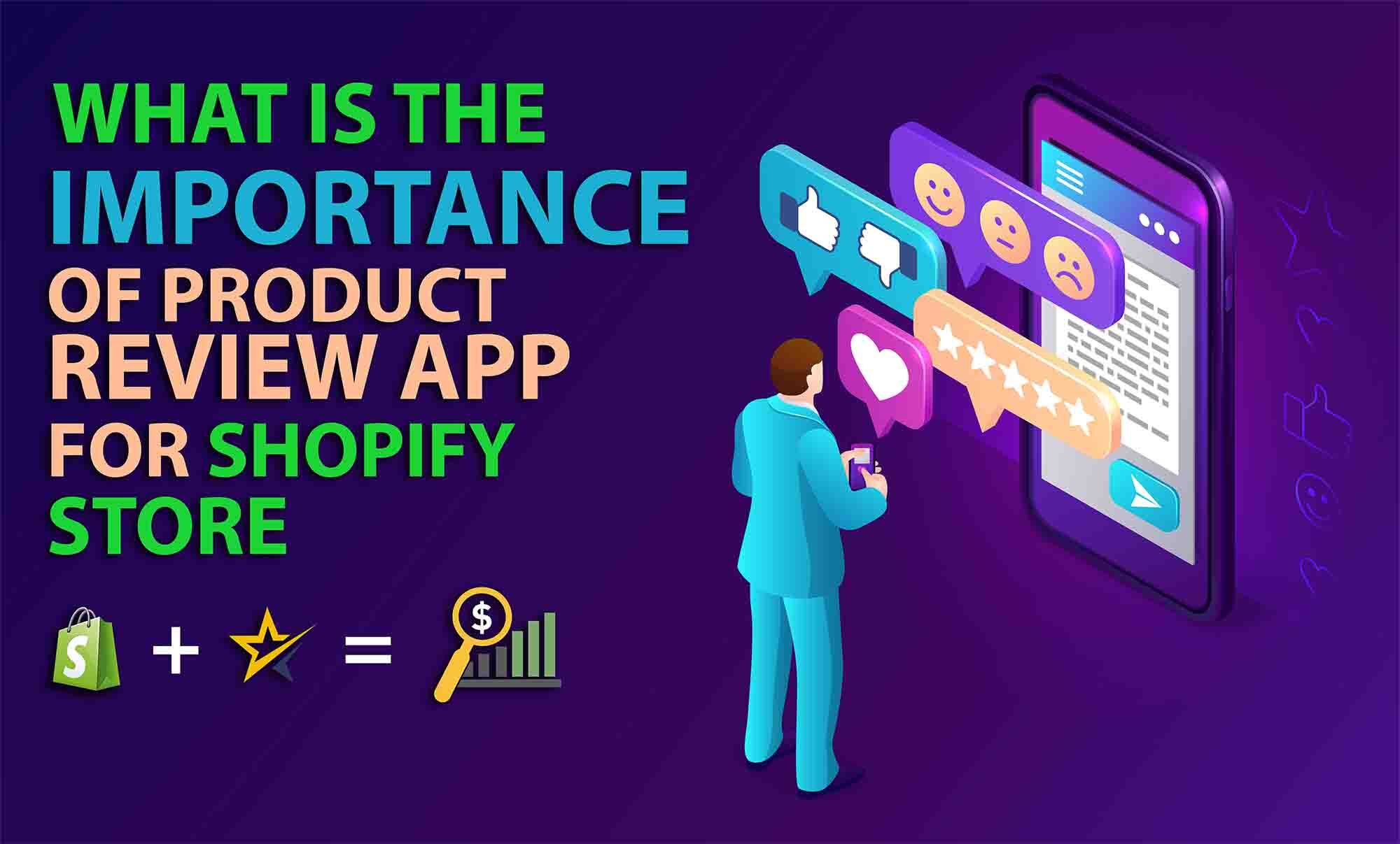 What is the importance of a Product Reviews app for shopify store
